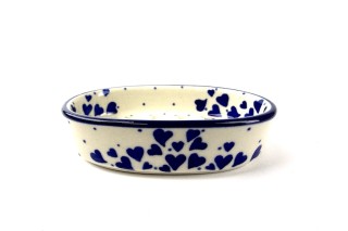 G43 Bunzlau Zeepschaaltje 2876X G43 Ovaal Premium Zeepschaaltje